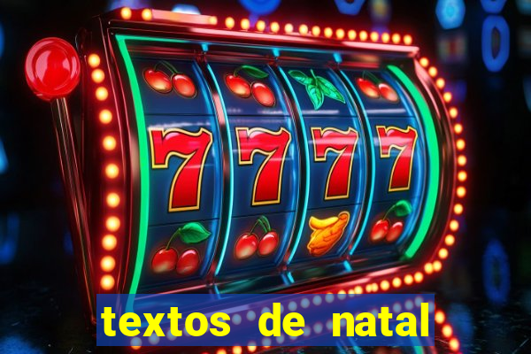 textos de natal para leitura